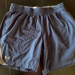 Under Armour Men's Dark Blue Athletic Shorts